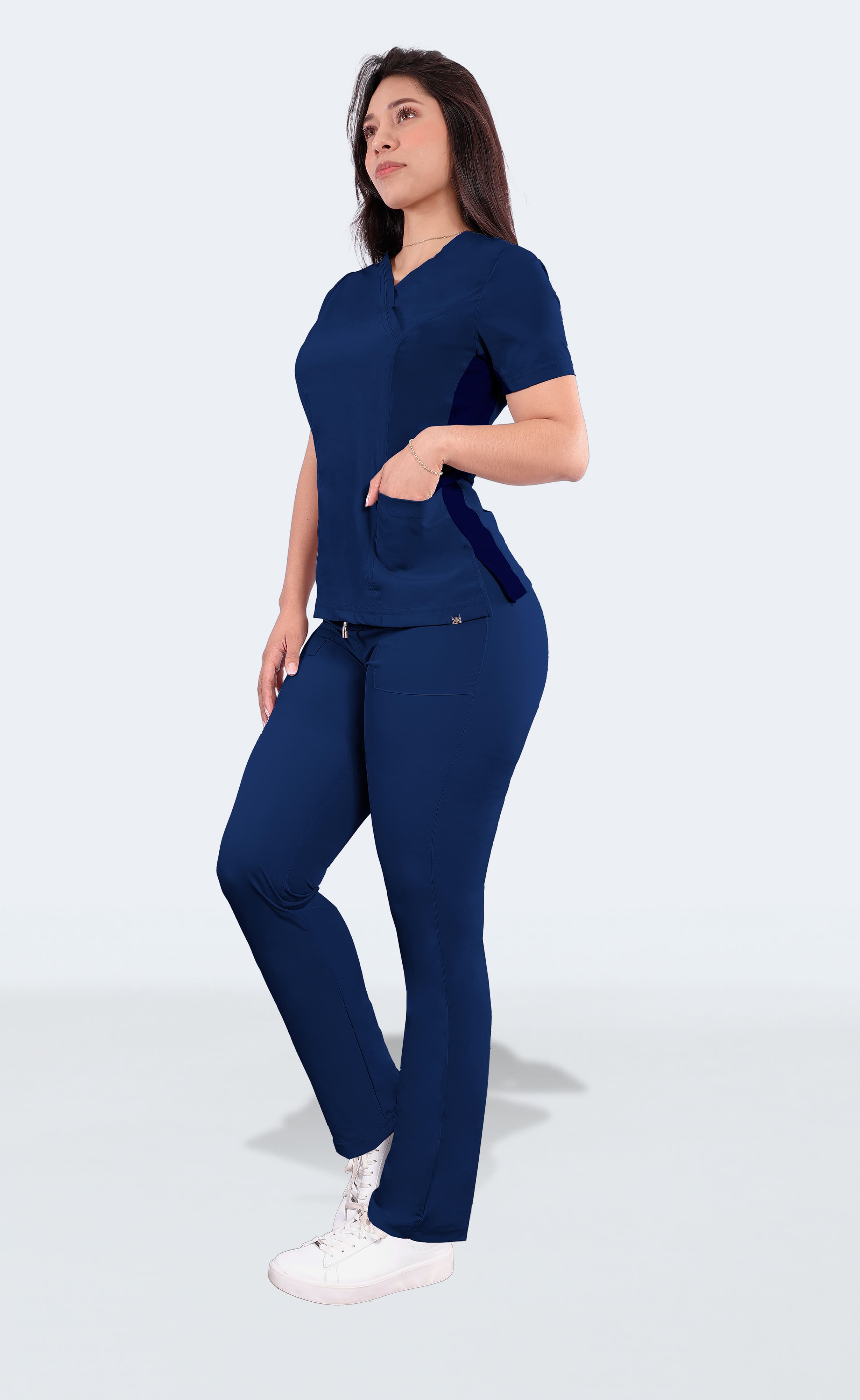 Foto 3 | Uniforme Quirúrgico Sea Brazil Azul Para Mujer