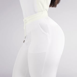 Foto 2 | Pijama Quirúrgica Dama Conjunto Antifluido Blanco Manga Larga Mujer Sea Brazil