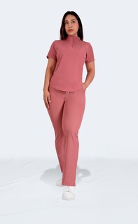Foto 3 | Uniforme Quirúrgico Mujer Anti Fluidos Rosa Sea Brazil