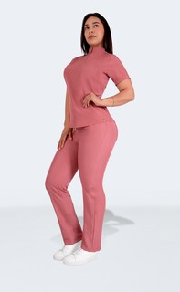 Foto 4 | Uniforme Quirúrgico Mujer Anti Fluidos Rosa Sea Brazil