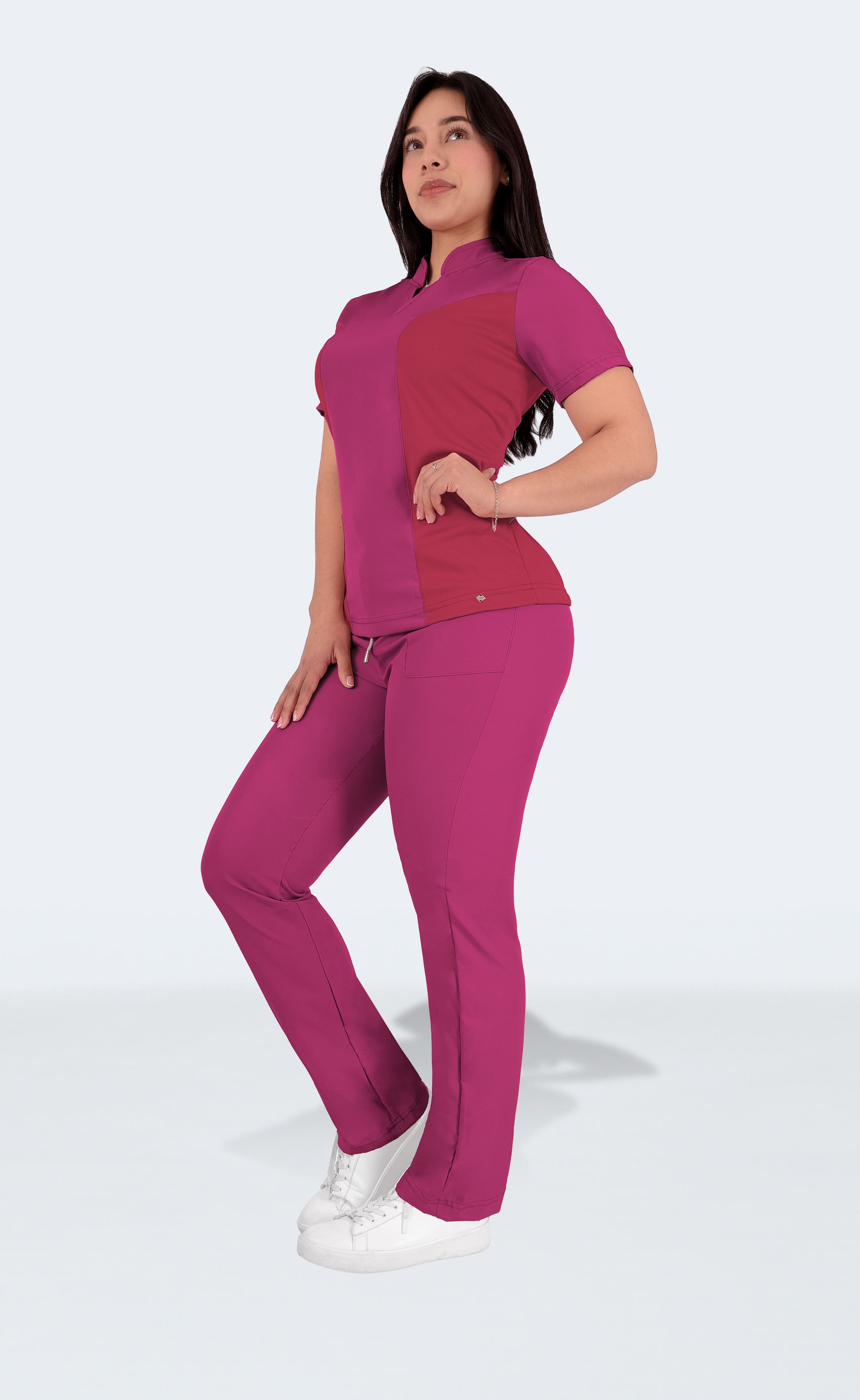 Foto 4 | Uniforme Quirúrgico Dama Conjunto 3 Pzs Fiusha Sea Brazil