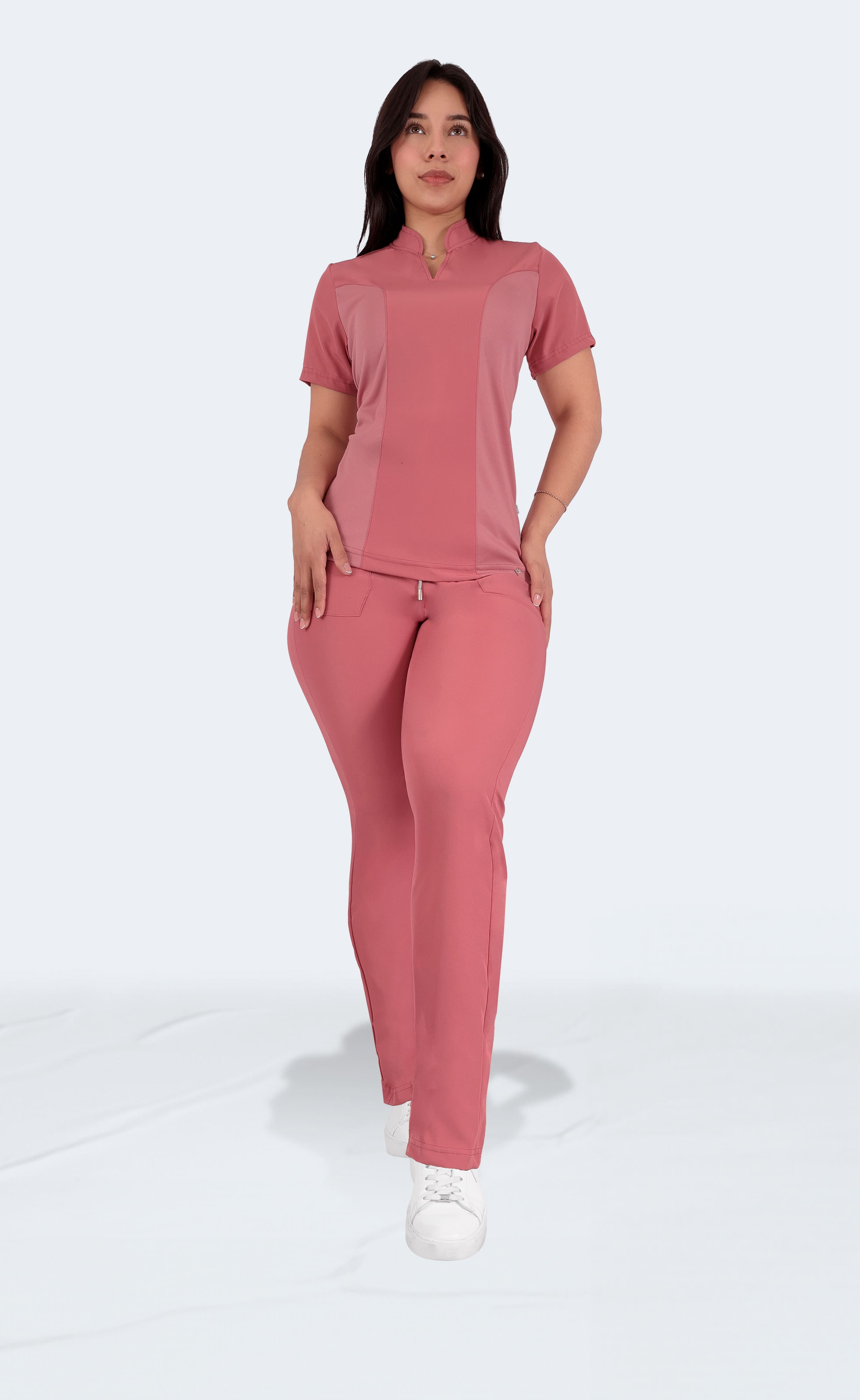 Foto 4 pulgar | Uniforme Quirúrgico Dama Conjunto 3 Pzs Palo De Rosa Sea Brazil