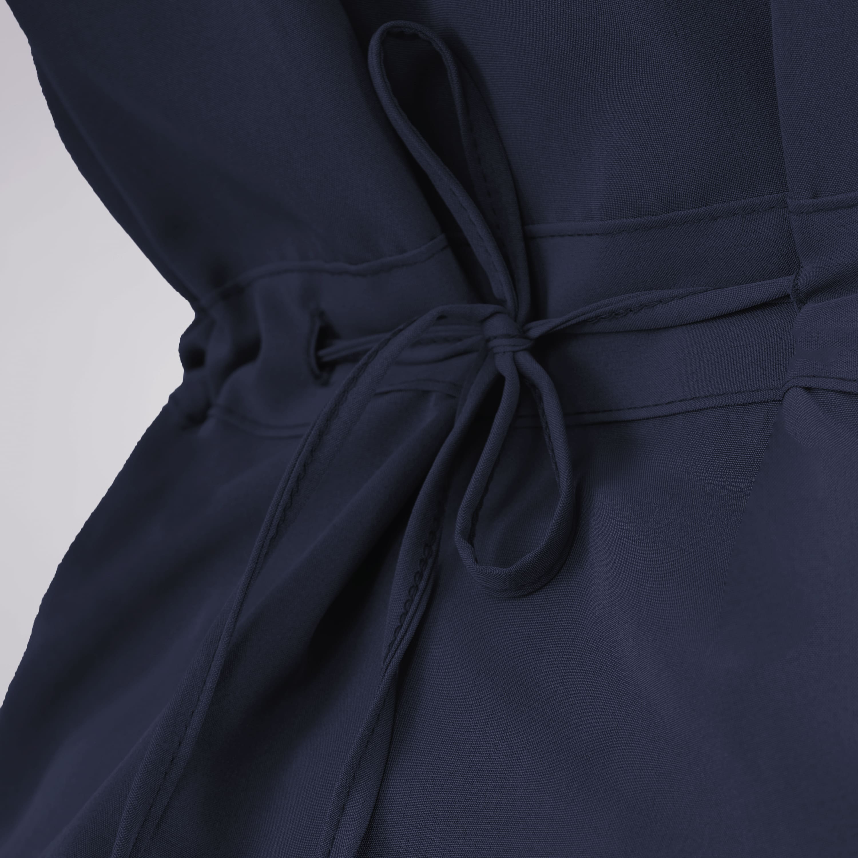 Foto 7 | Conjunto Quirúrgico Antifluidos Azul Marino Para Mujer Corte Recto