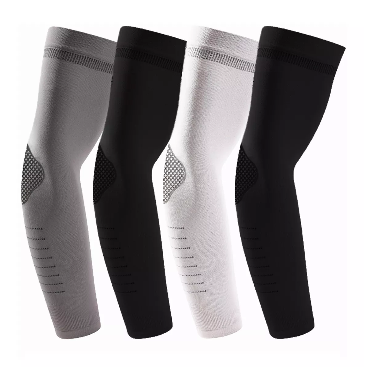 Foto 2 pulgar | Set Mangas Para Brazos Deportivas Ciclismo Uv Protección 4 Pares Unitalla Eo Safe Imports Esi-11946 Multicolor