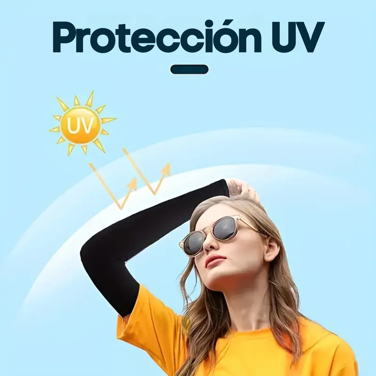 Foto 4 pulgar | 3 Pares Mangas Protectoras Rayos Uv Lycra Transpirables Deportivas