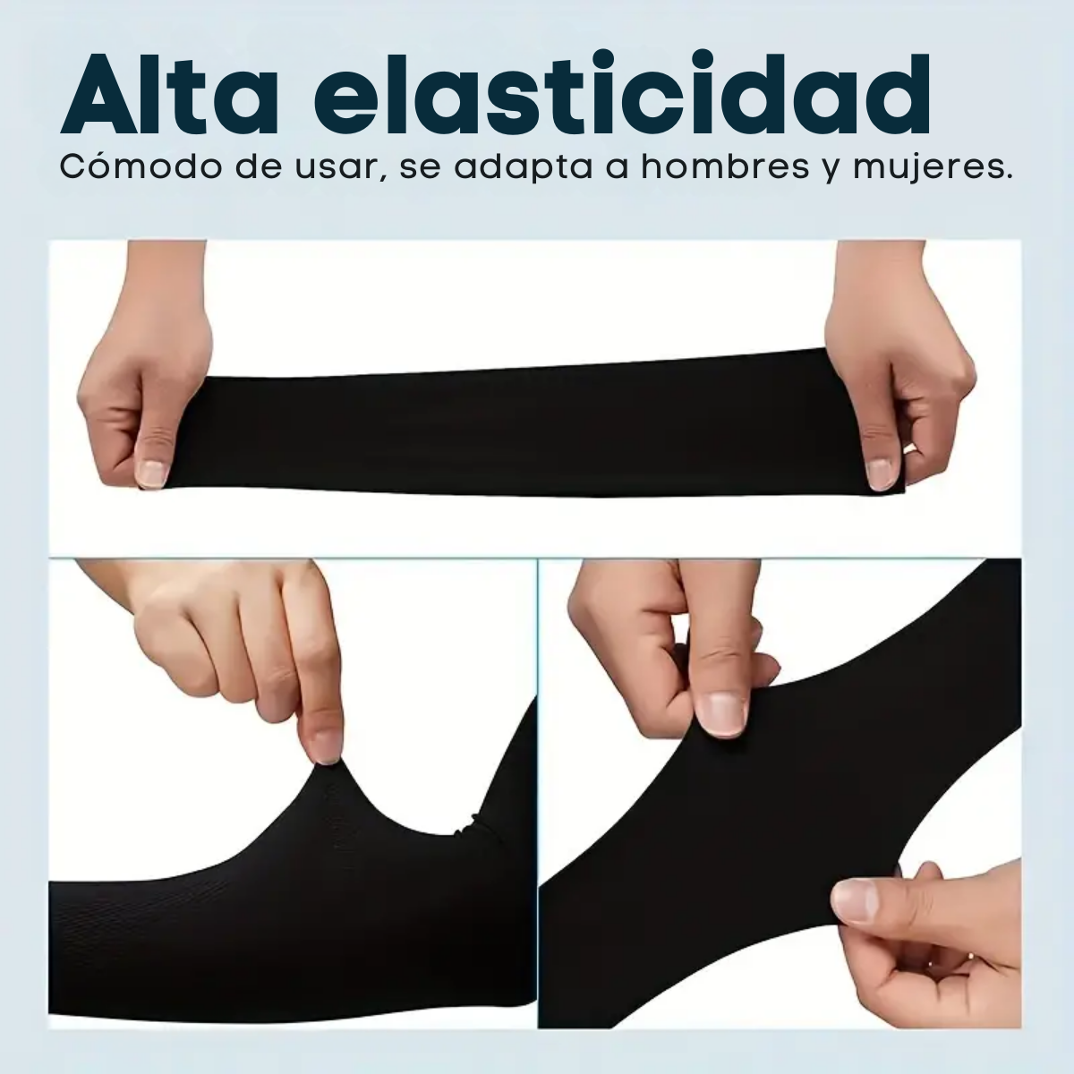 Foto 5 pulgar | 3 Pares Mangas Protectoras Rayos Uv Lycra Transpirables Deportivas