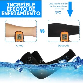 Foto 6 | 3 Pares Mangas Protectoras Rayos Uv Lycra Transpirables Deportivas