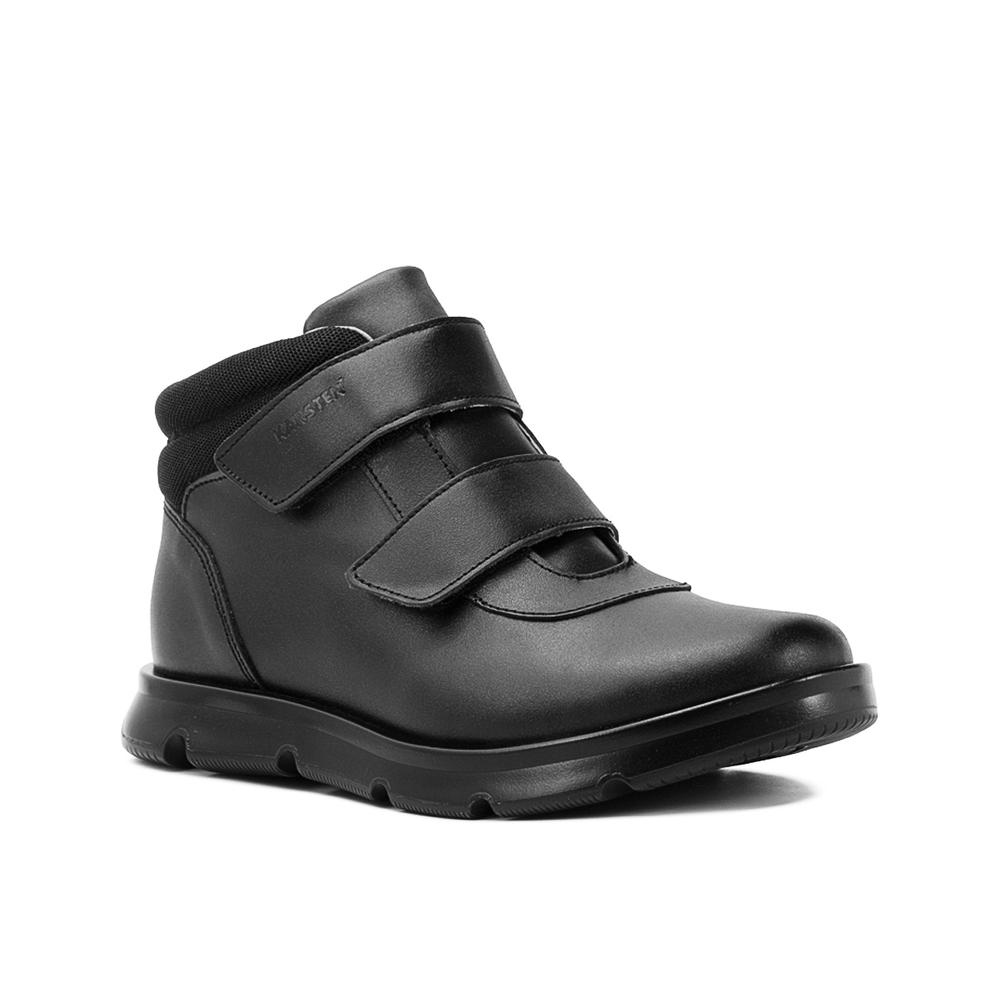 Foto 5 pulgar | Bota Karsten Escolar Para Niño Casual Formal Color Negro Negro