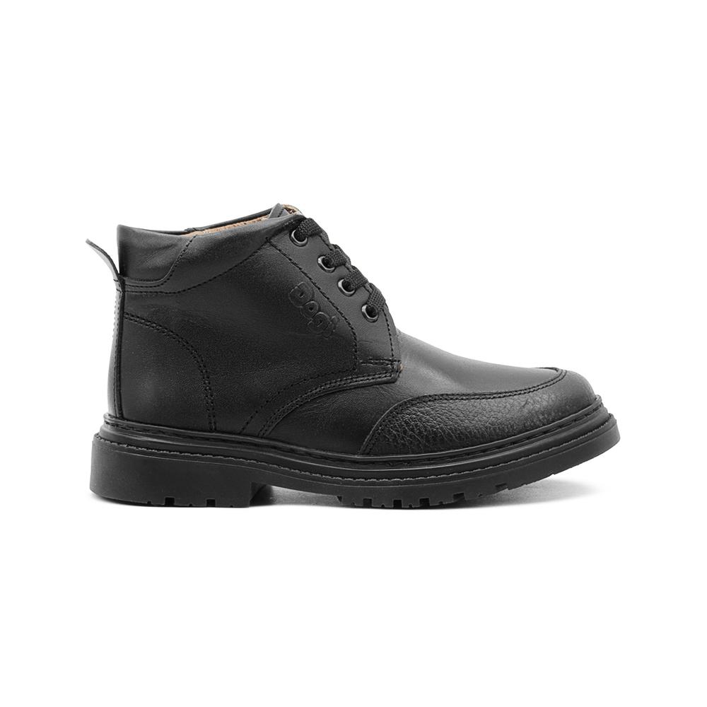 Foto 2 pulgar | Bota Escolar Dogi Niño Cómodas 100%piel Transpirable 18-21.5 Negro