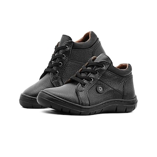 Foto 2 | Bota Escolar Dogi Para Niño 100% Piel Color Santana Negro Negro