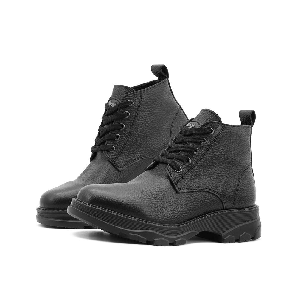 Bota Escolar Para Niño Dogi Piel Soporte Arco Negro Negro $729