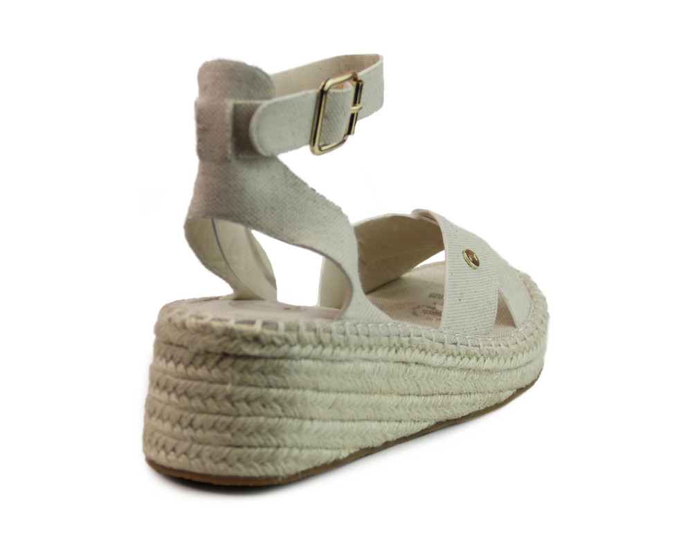 Foto 4 pulgar | Alpargata Para Mujer Lob Footwear Textil Beige 92604025