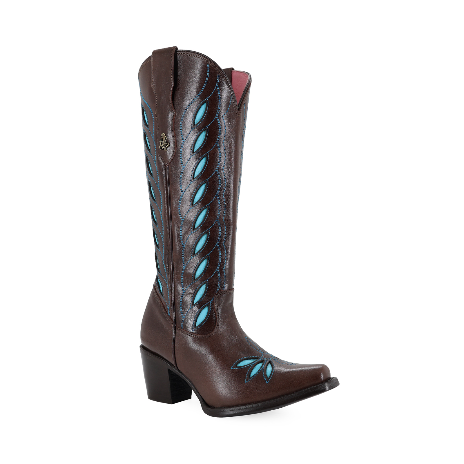 Botas Vaqueras Para Mujer Ladies Malcreado Piel Res Maya