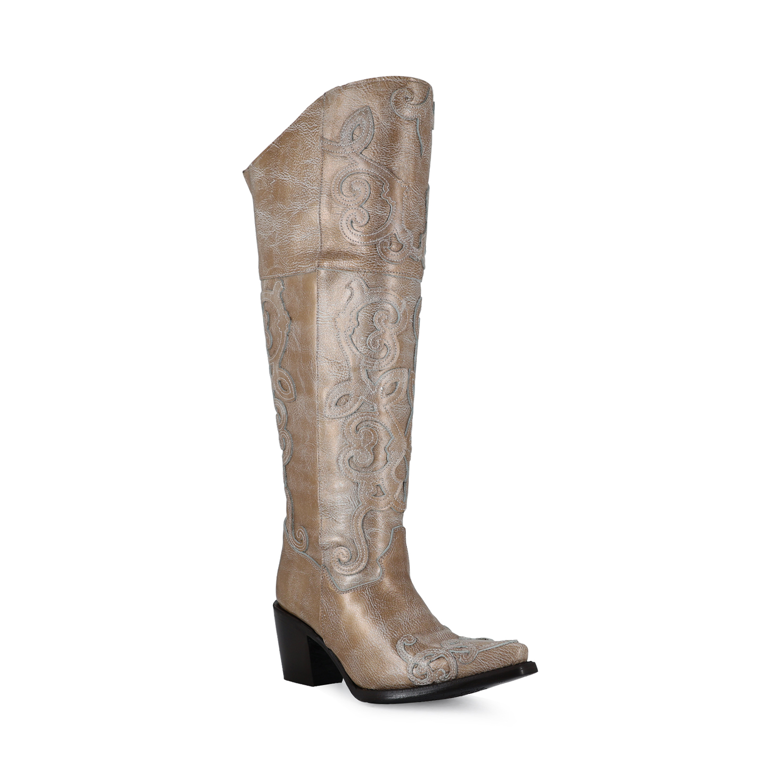 Ladies Malcreado|botas Vaqueras Para Mujer Piel Res-marbella