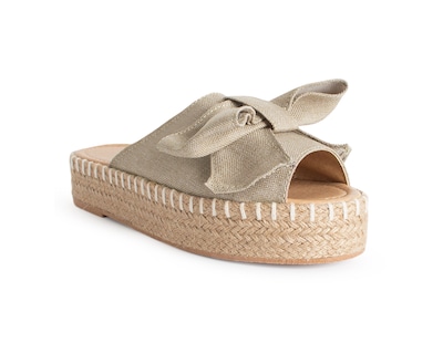Foto 1 | Alpargata Color Beige Moño Material Yute