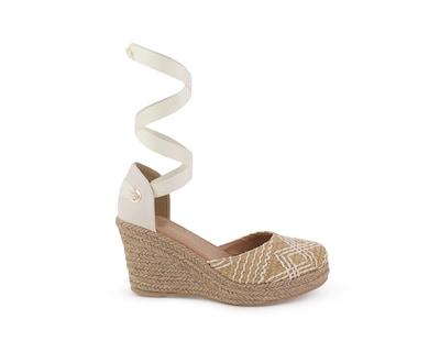 Foto 2 | Alpargata Color Beige Liston Material Yute