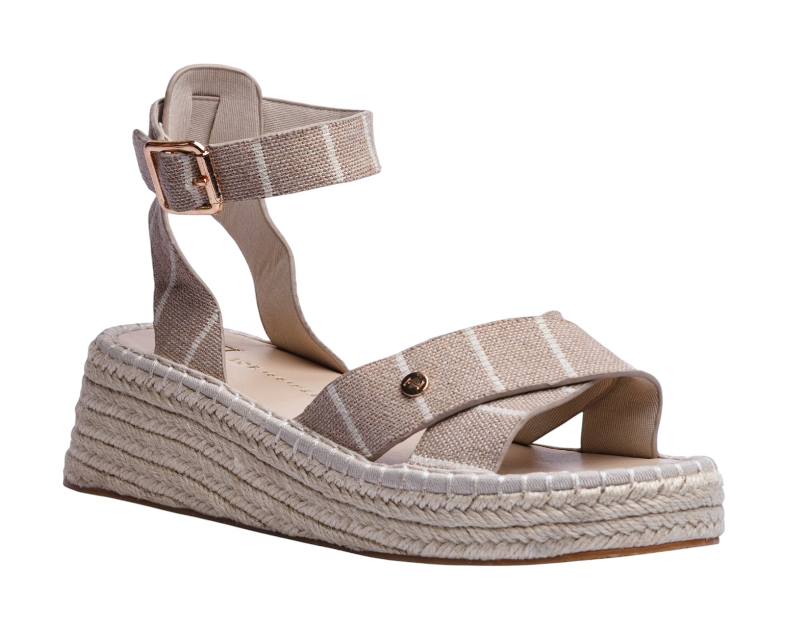 Foto 2 pulgar | Alpargata Para Mujer Lob Footwear Textile Beige 92605019
