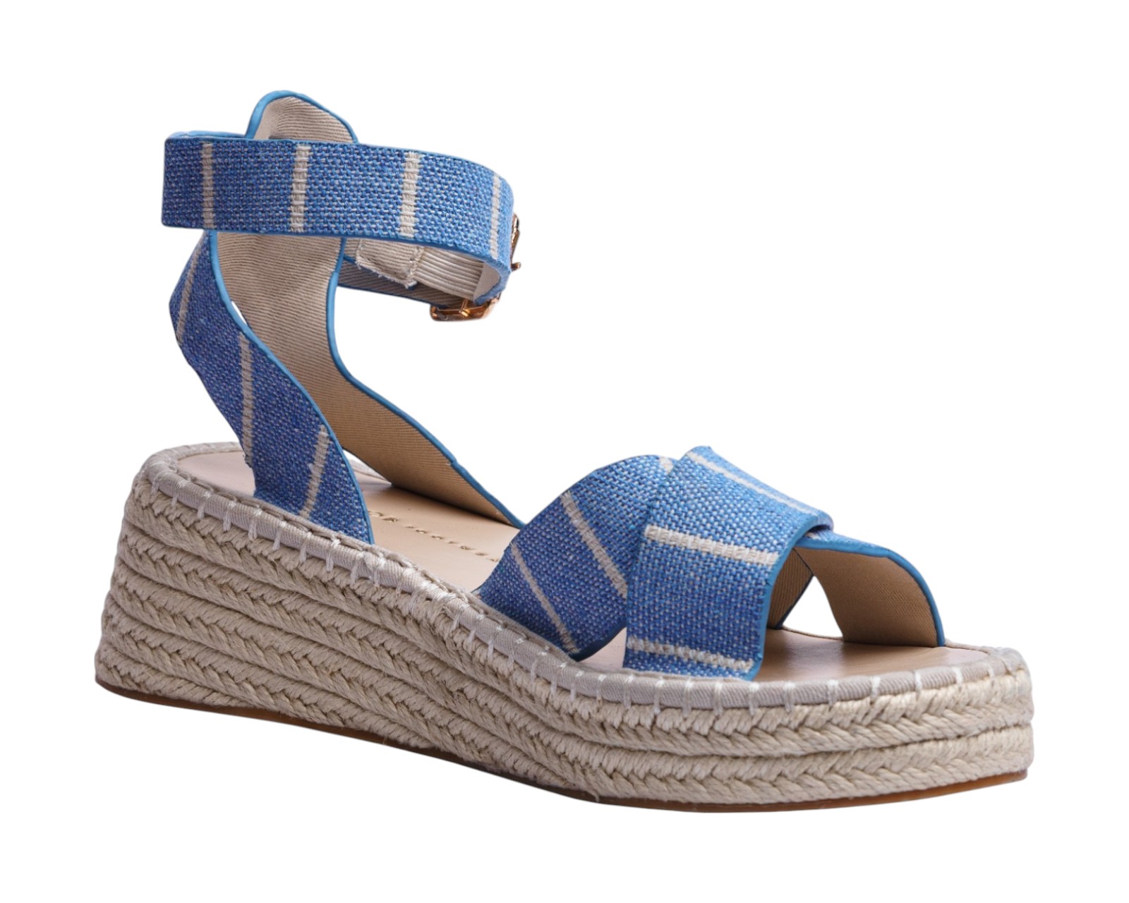Foto 1 | Alpargata Para Mujer Lob Footwear Textile Azul 92605020