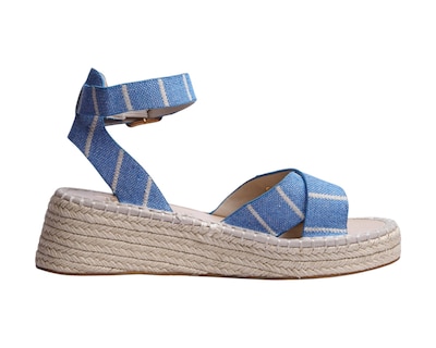 Foto 2 | Alpargata Para Mujer Lob Footwear Textile Azul 92605020