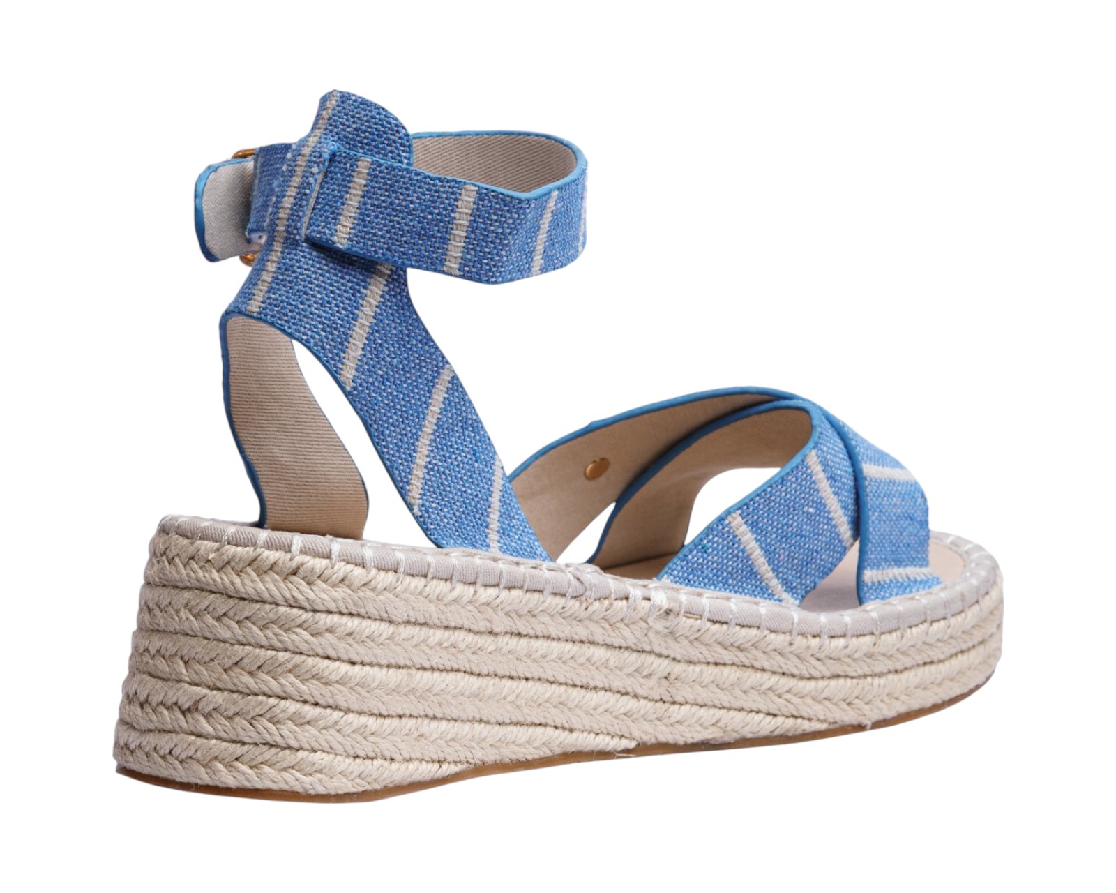 Foto 3 | Alpargata Para Mujer Lob Footwear Textile Azul 92605020