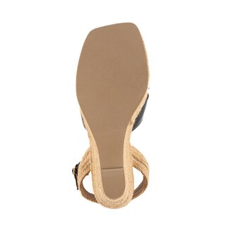 Foto 5 | Plataforma Alpargata Yute Casual Para Mujer Walki Abril Negro