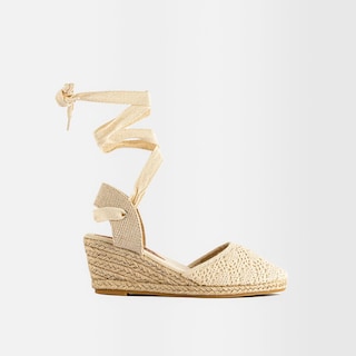 Foto 1 | Plataforma Alpargata Yute 6cm Para Mujer Walki Lizeth Beige