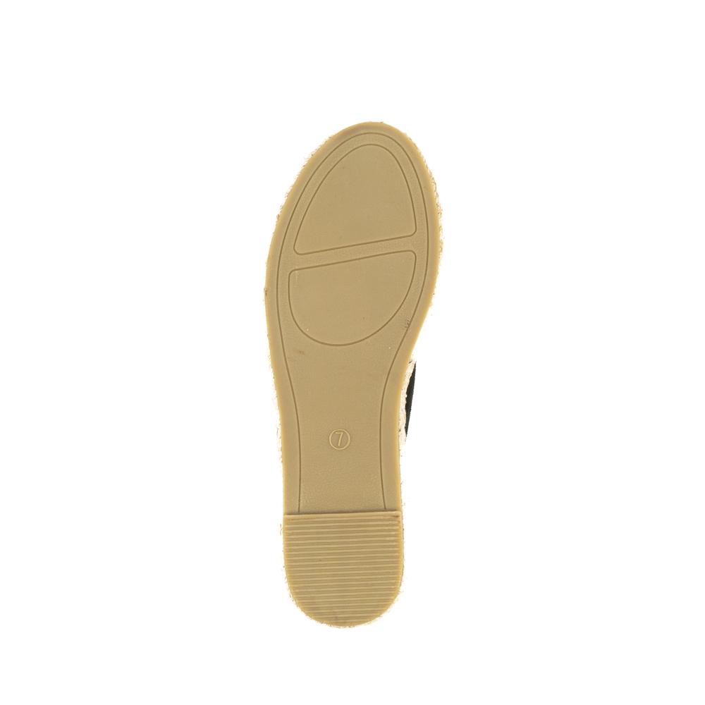 Foto 6 pulgar | Plataforma Alpargata Yute 3cm Para Mujer Walki Ximena Negro