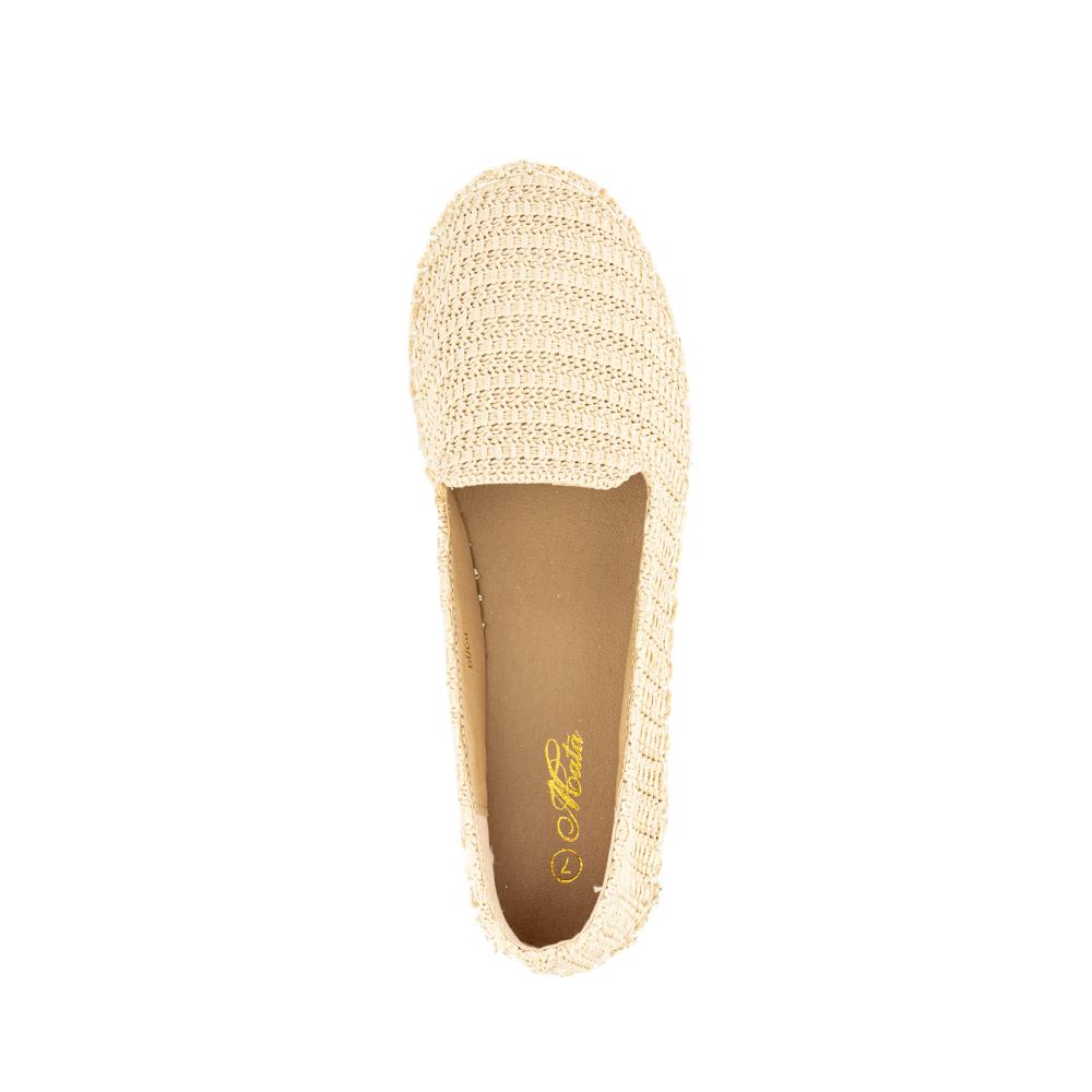 Foto 5 pulgar | Plataforma Alpargata Yute 3cm Para Mujer Walki Ximena Beige