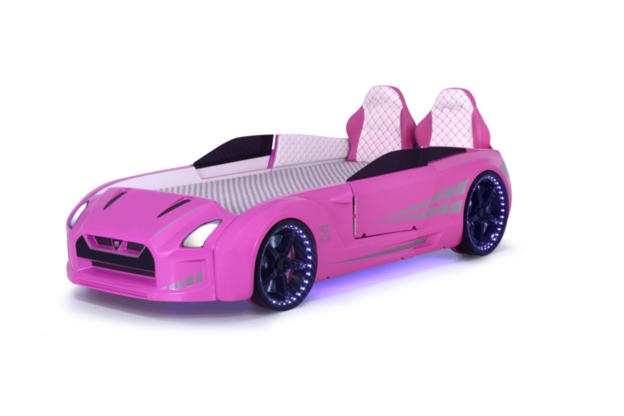 Cama en Forma de Carro Jakosc Mebli GTR Rosa