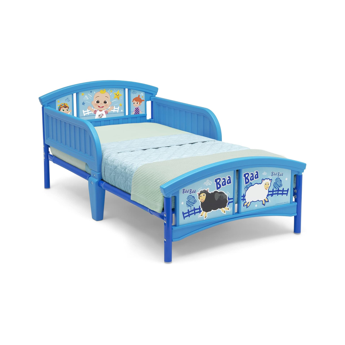 Foto 2 pulgar | Cama Infantil Toddler Delta Children Cocomelon Azul