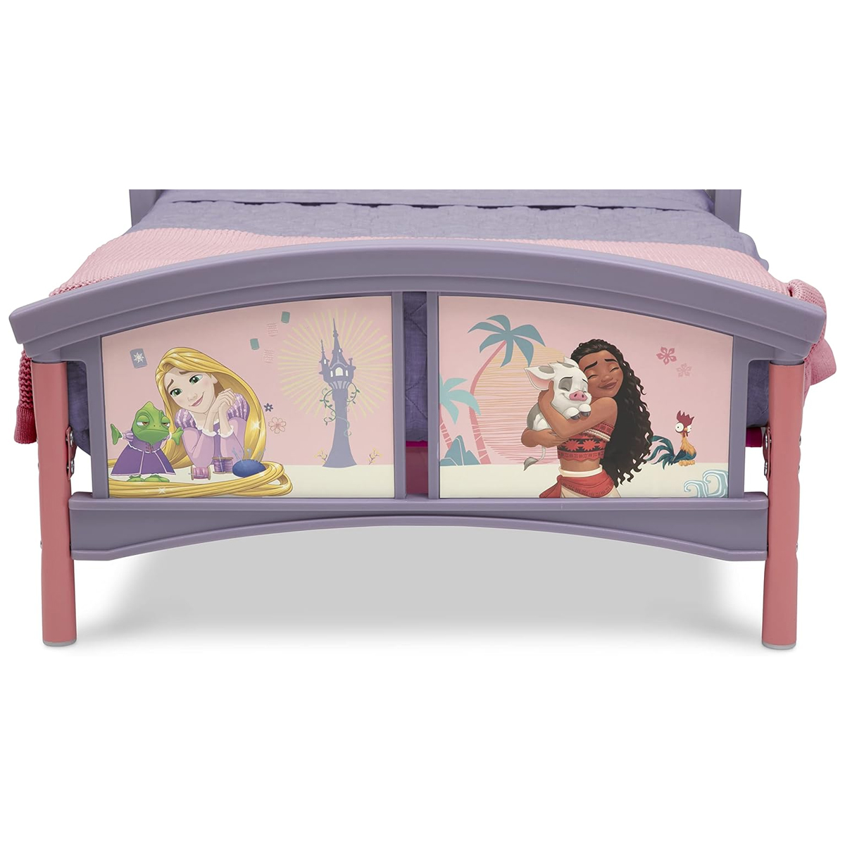 Foto 4 pulgar | Cama Infantil Toddler Delta Children Multicolor Princesas