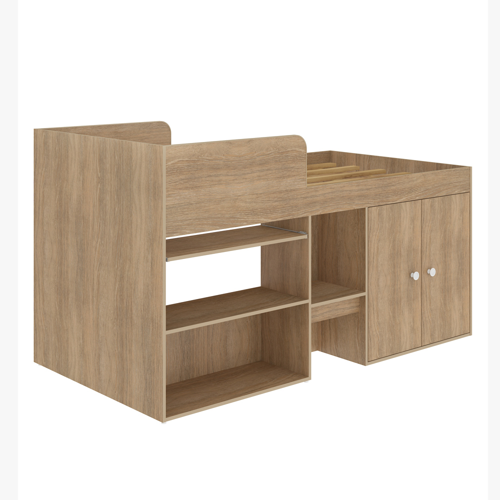 Foto 1 | Cama Multifuncional Individual Skal Living con Mesa Incorporada