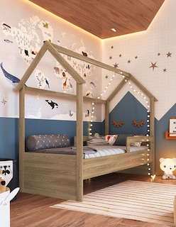 Foto 1 | Cama Individual Montessori Mobi Alberta Roble