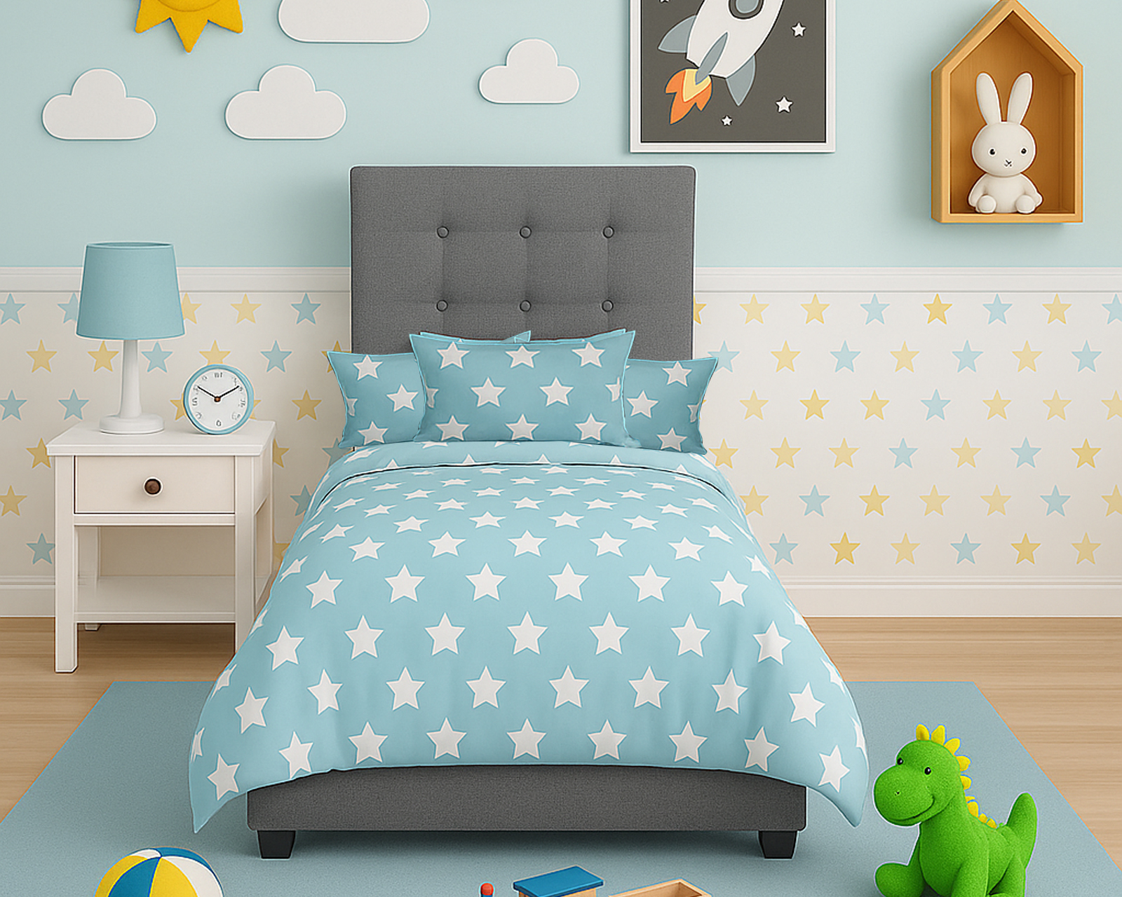 Foto 2 pulgar | Cama Foster Gris Infantil