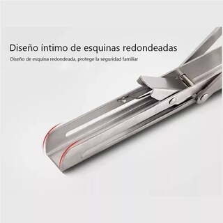 Foto 2 | Soporte Ménsula Brazo P Repisa Abatible Plegable 4pcs Eo Safe Imports Esi-15099 Plata