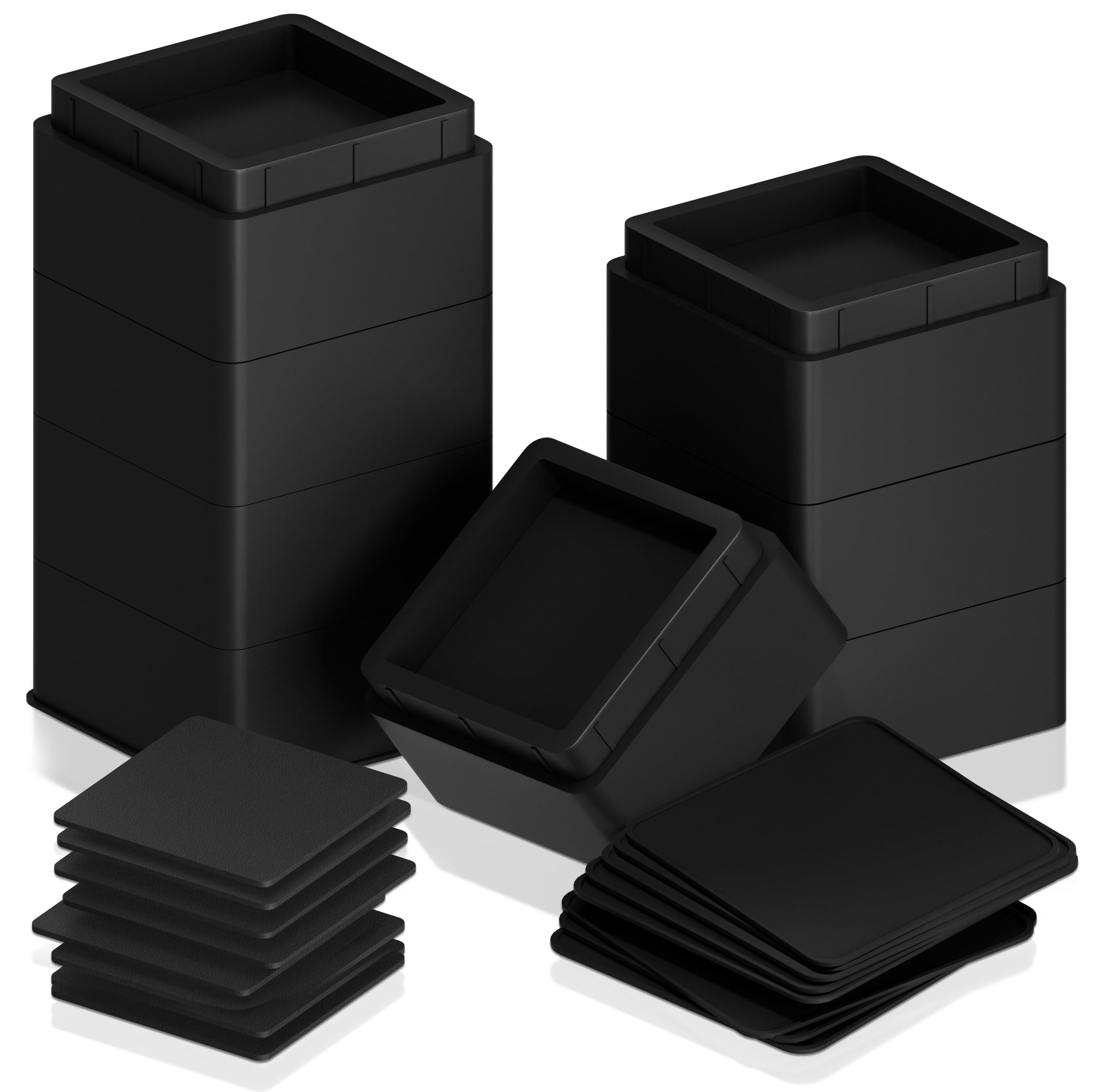 Foto 1 | Bed Risers Utopia Bedding, Paquete De 48 Unidades, 5 Cm, Para Sofá, Cama O Mesa - Venta Internacional.