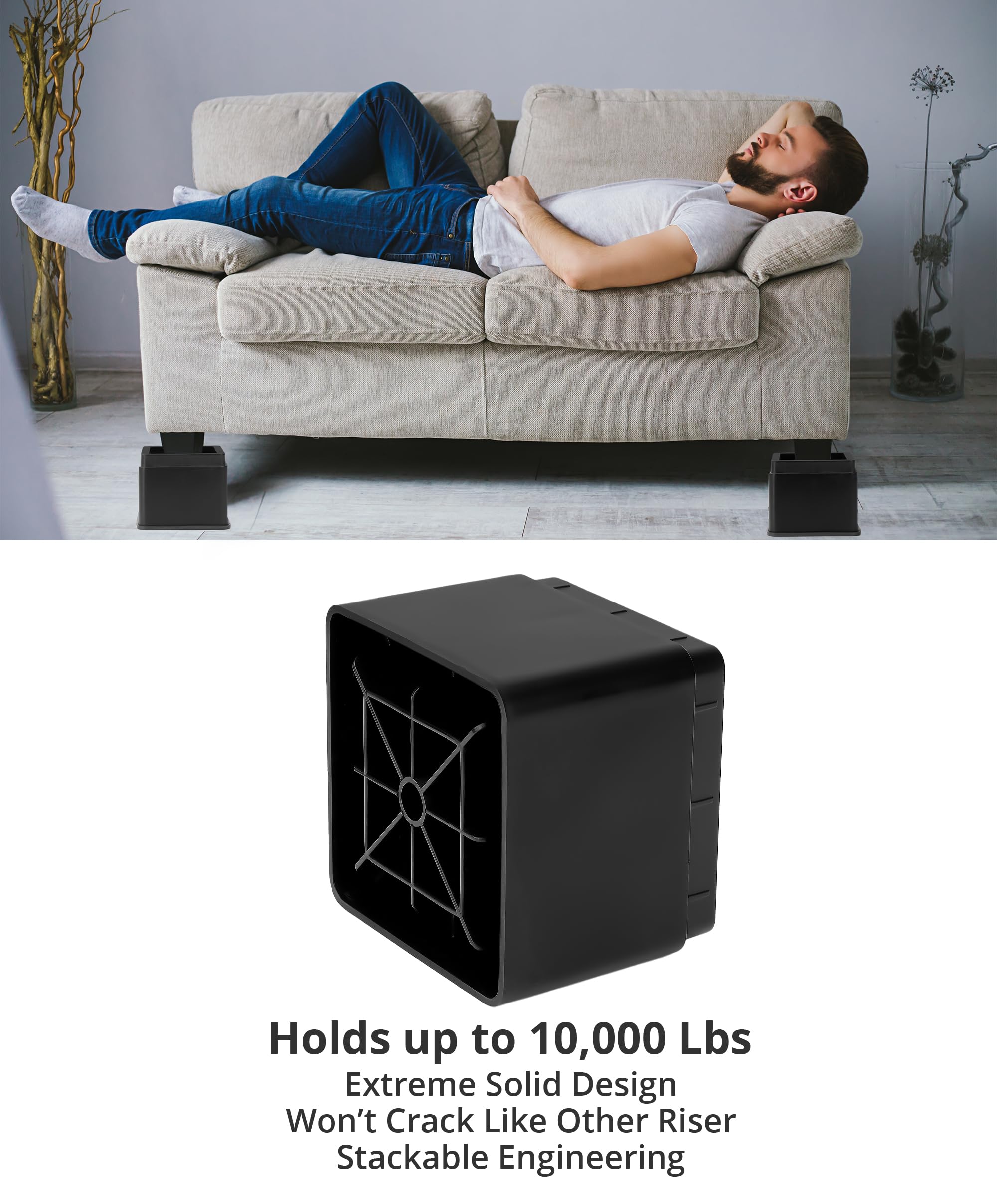 Foto 6 pulgar | Ropa De Cama Utopia De 8 Cm, Paquete De 4, Ajustables De 8 Y 15 Cm - Venta Internacional.