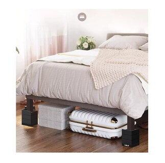 Foto 3 | Almohadillas Elevadoras Lab.g Para Muebles, Mesas Y Esquinas 4 Pzs Negro