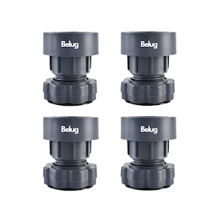 Foto 1 | Patas Para Lavadora Antivibración Universales, 4 Unidades Belug Gris