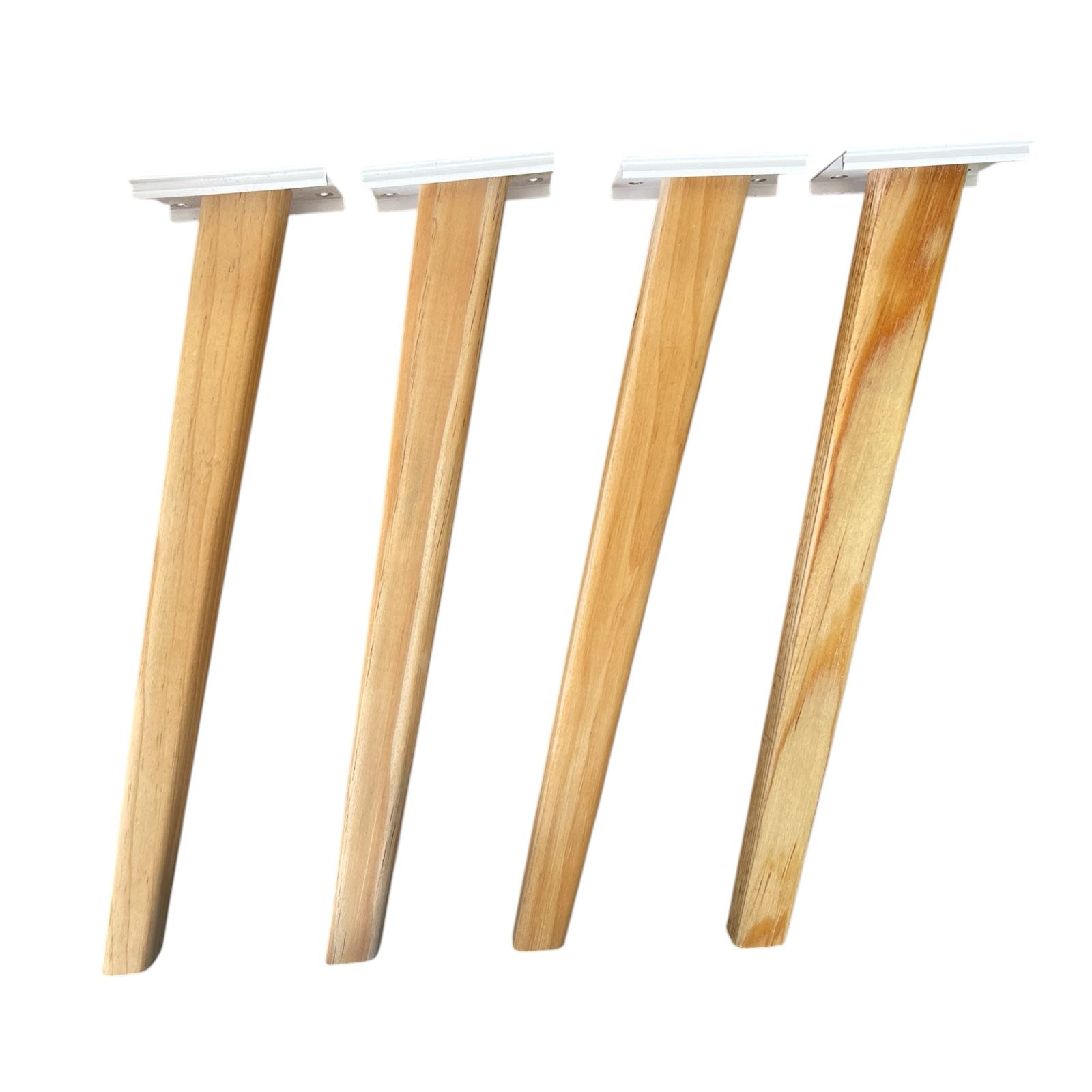 Foto 2 pulgar | Pack 4 Patas Madera 30cm P/muebles Minimalistas