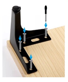 Foto 3 | Patas De Muebles Elevadores Lab.g De Cama Sofá Apilables 4 Pz 10 Cm, Negro