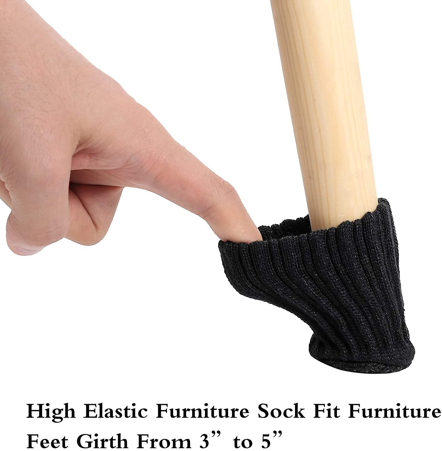 Foto 2 | Protectores De Patas Para Sillas Sanlin Beans, Tejidos Para Muebles Y Calcetines - Venta Internacional.
