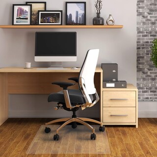 Foto 1 | Tapete De Silla Floortex Valuemat De Vinilo Para Suelo Duro, 90 X 120 Cm - Venta Internacional.