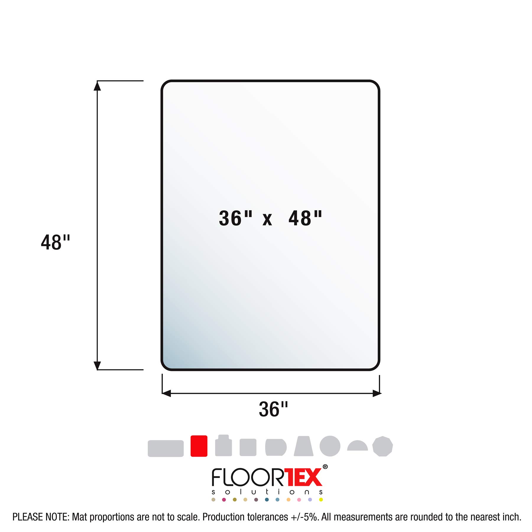 Foto 7 pulgar | Tapete De Silla Floortex Valuemat De Vinilo Para Suelo Duro, 90 X 120 Cm - Venta Internacional.