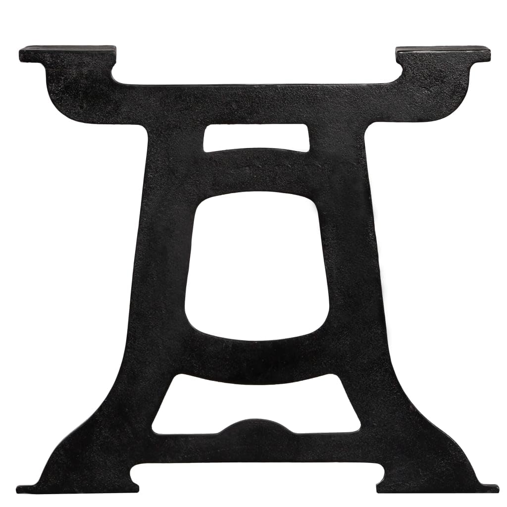 Foto 7 pulgar | Patas De Mesa De Café Vidaxl Con Marco En Y  Hierro Fundido  Negras (2 Unidades) - Venta Internacional.