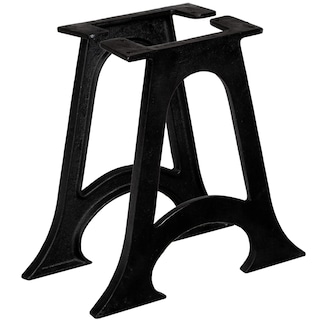 Foto 1 | Patas De Mesa De Café Vidaxl Con Marco En A Hierro Fundido Negras (2 Unidades) - Venta Internacional.