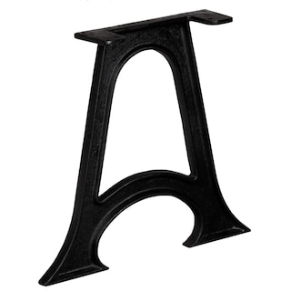 Foto 2 | Patas De Mesa De Café Vidaxl Con Marco En A Hierro Fundido Negras (2 Unidades) - Venta Internacional.