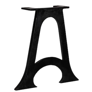 Foto 4 | Patas De Mesa De Café Vidaxl Con Marco En A Hierro Fundido Negras (2 Unidades) - Venta Internacional.