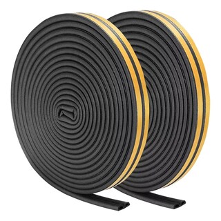 Foto 1 | Sello Adhesivo A Prueba De Polvo Y Sellado De Sonido 2 Pzs Eo Safe Imports Esi-17165 Negro