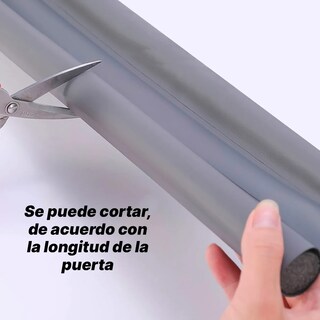 Foto 3 | Guardapolvo Para Puerta Evita Insectos Polvo E Impermeable Lab.g Gris